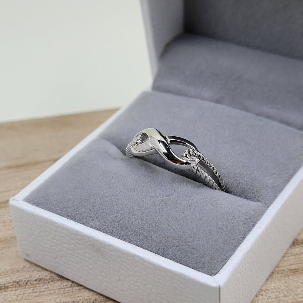 Sterling Silver Coastal Eternity Ring